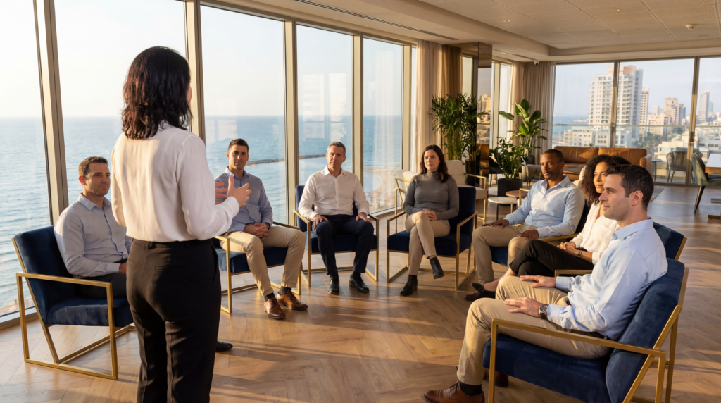 אימון בכירים באירגונים בינלאומיים עבור מנהלי HR